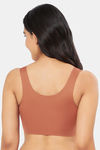 Amante Double Layered Non Wired Full Coverage Cami Bra - Caramel Nude — thumbnail 2